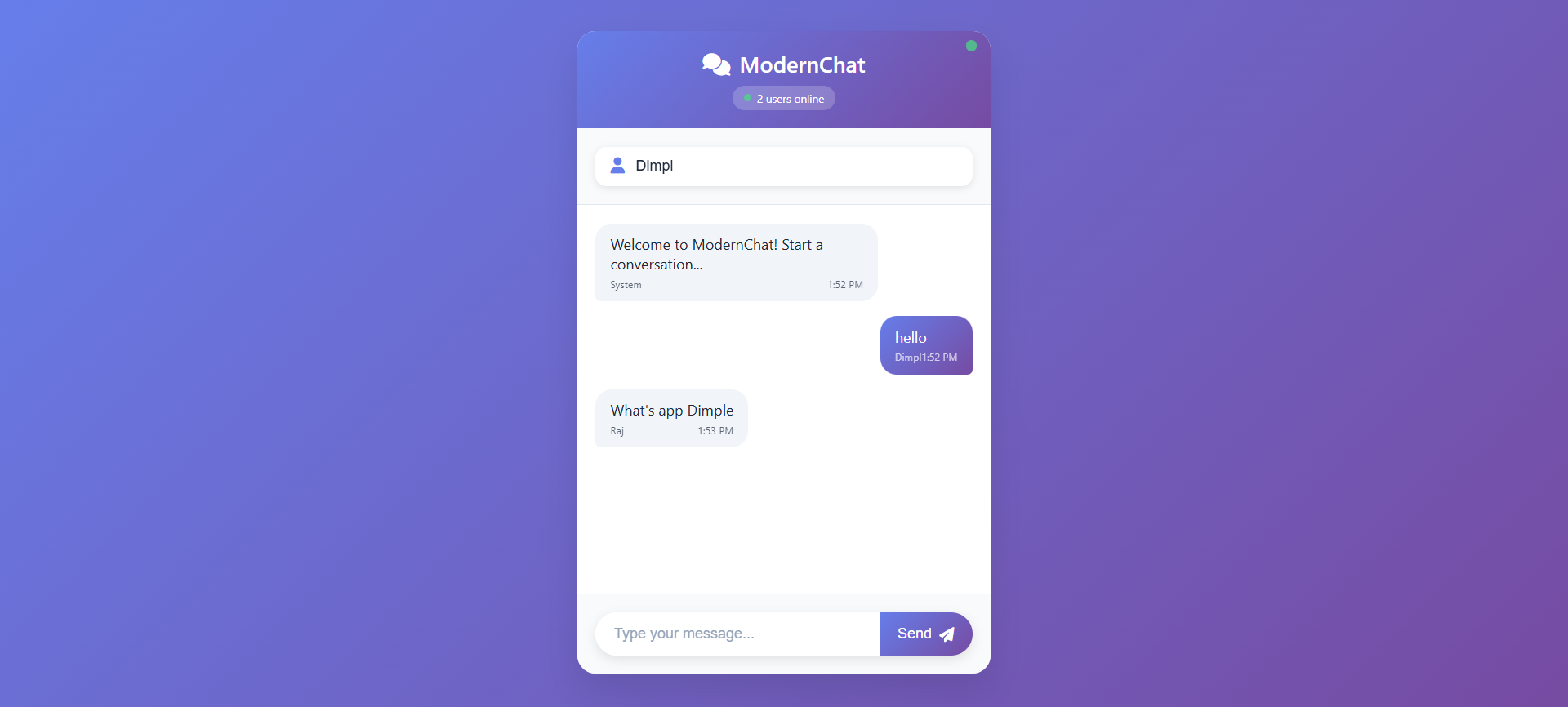 Chat App